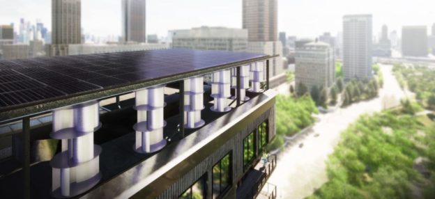 發電量比屋頂太陽能多 40%，法國研發屋頂專用風光混合系統